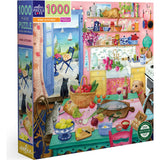 Piece & Love: Pink Kitchen - 1000 Piece Puzzle
