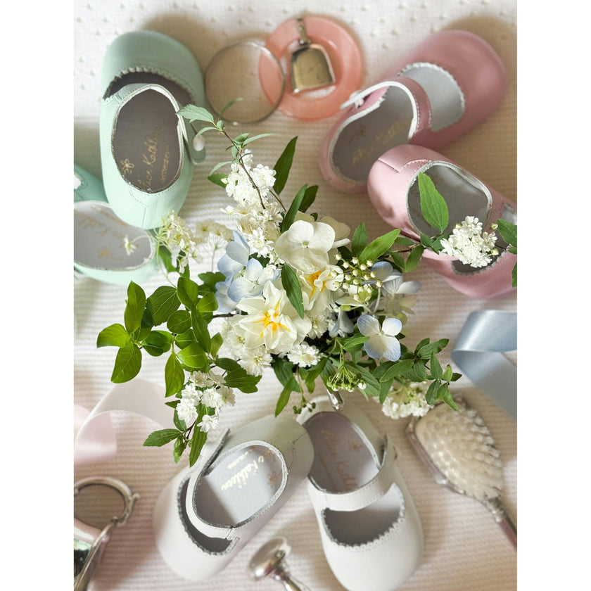 Pre-Walker Pram Shoe in Pink