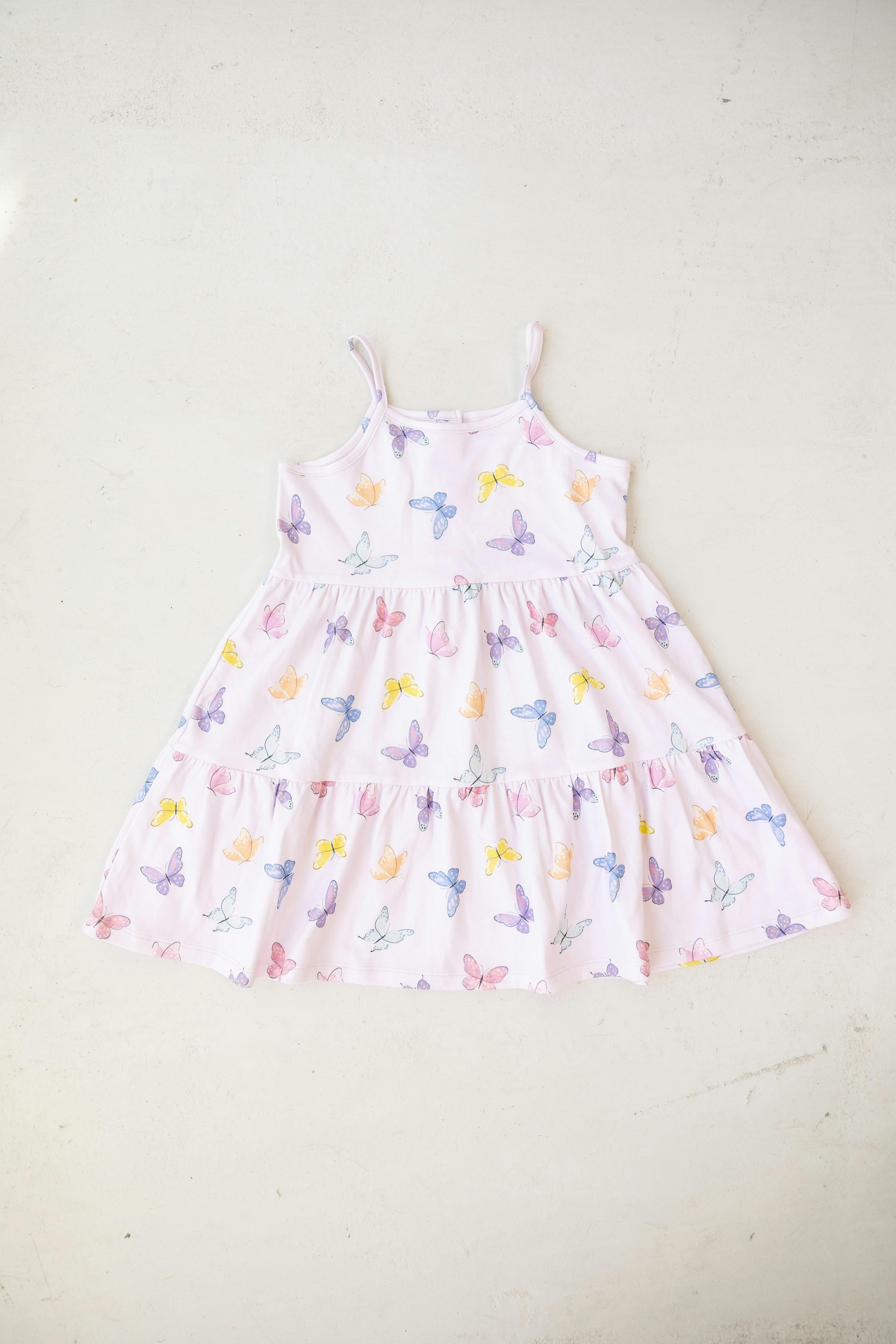 butterfly tank dress