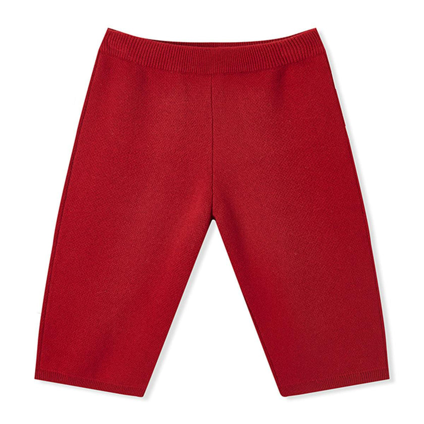 Maroon Knit Pants