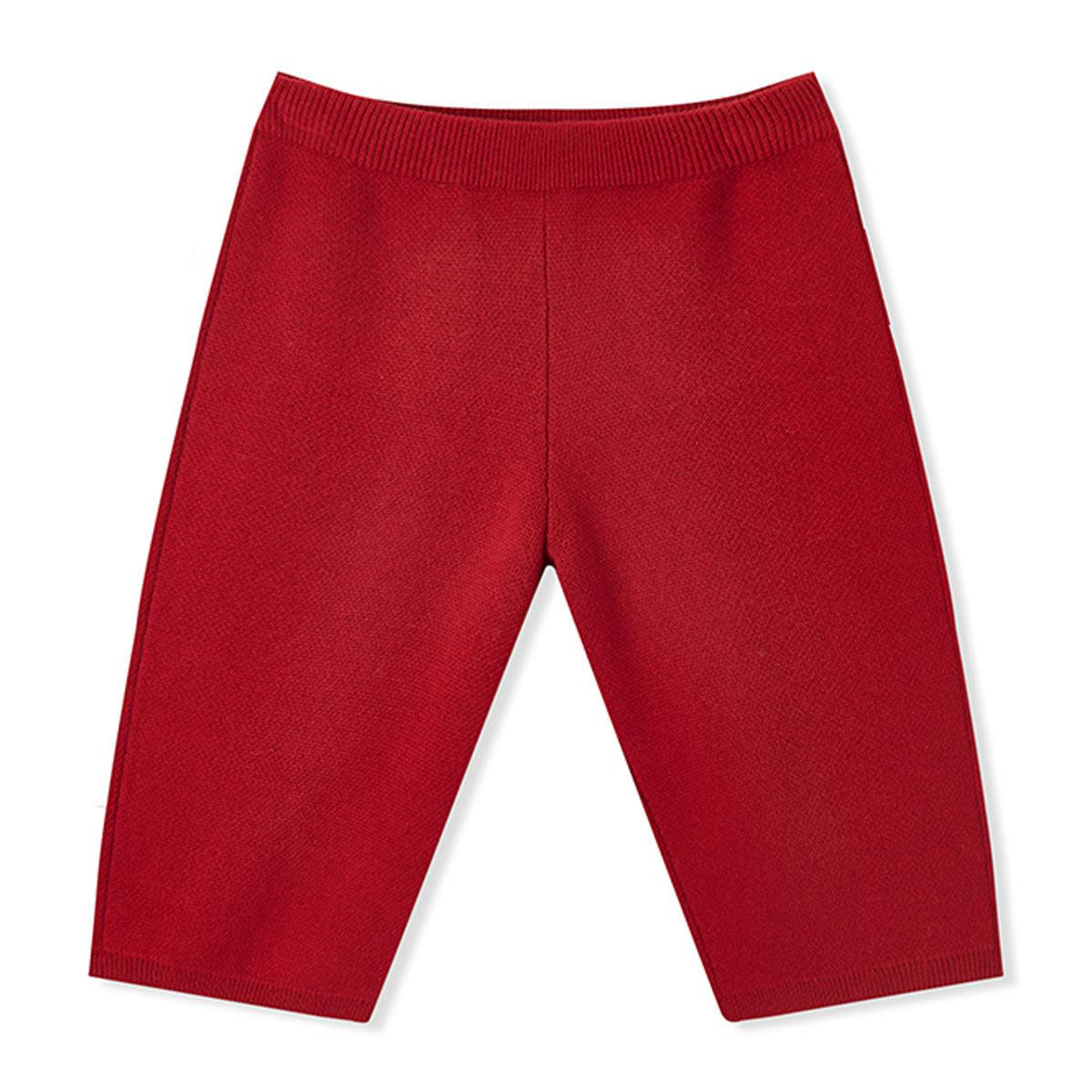 Maroon Knit Pants