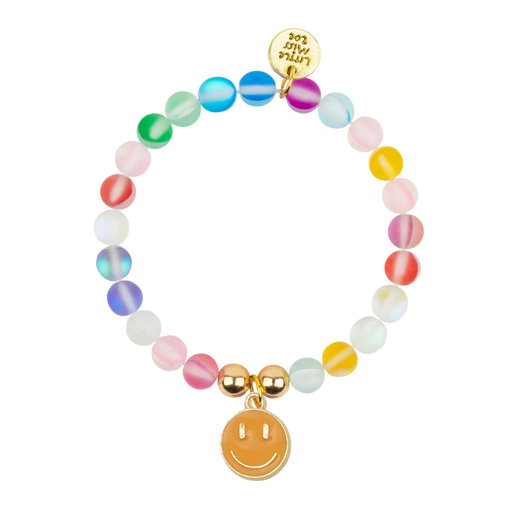 Customizable Camp Name Gemstone Bracelet
