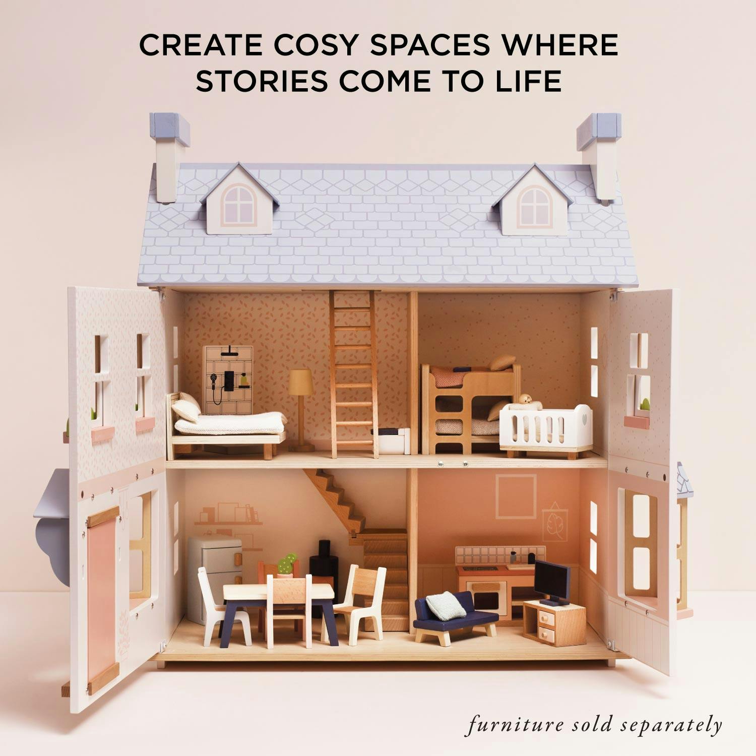 Mayberry Manor Wooden Dolls House