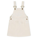 Custard Corduroy Dress