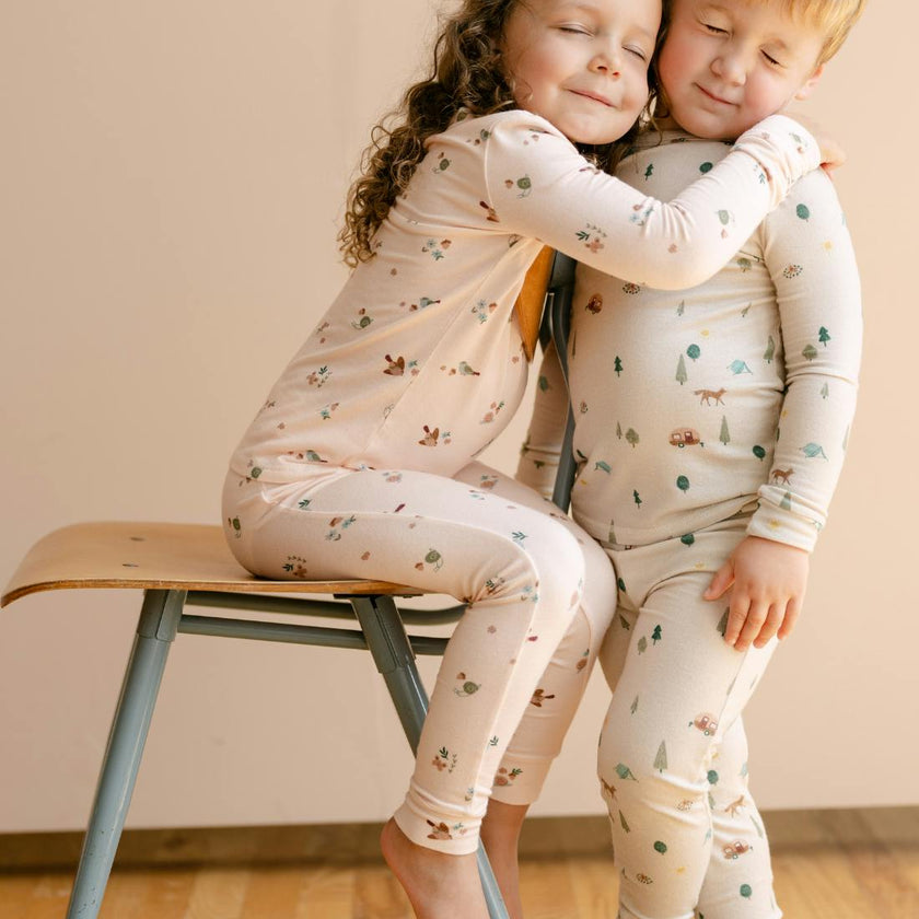 Toddler Modal Pajama Set in Camping