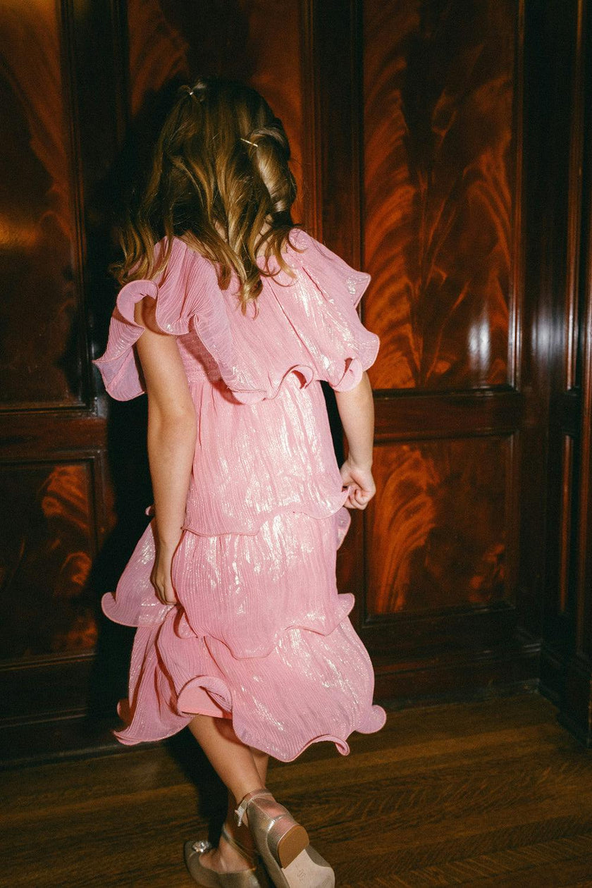 Mini Ramona Dress in Gilded Rosé