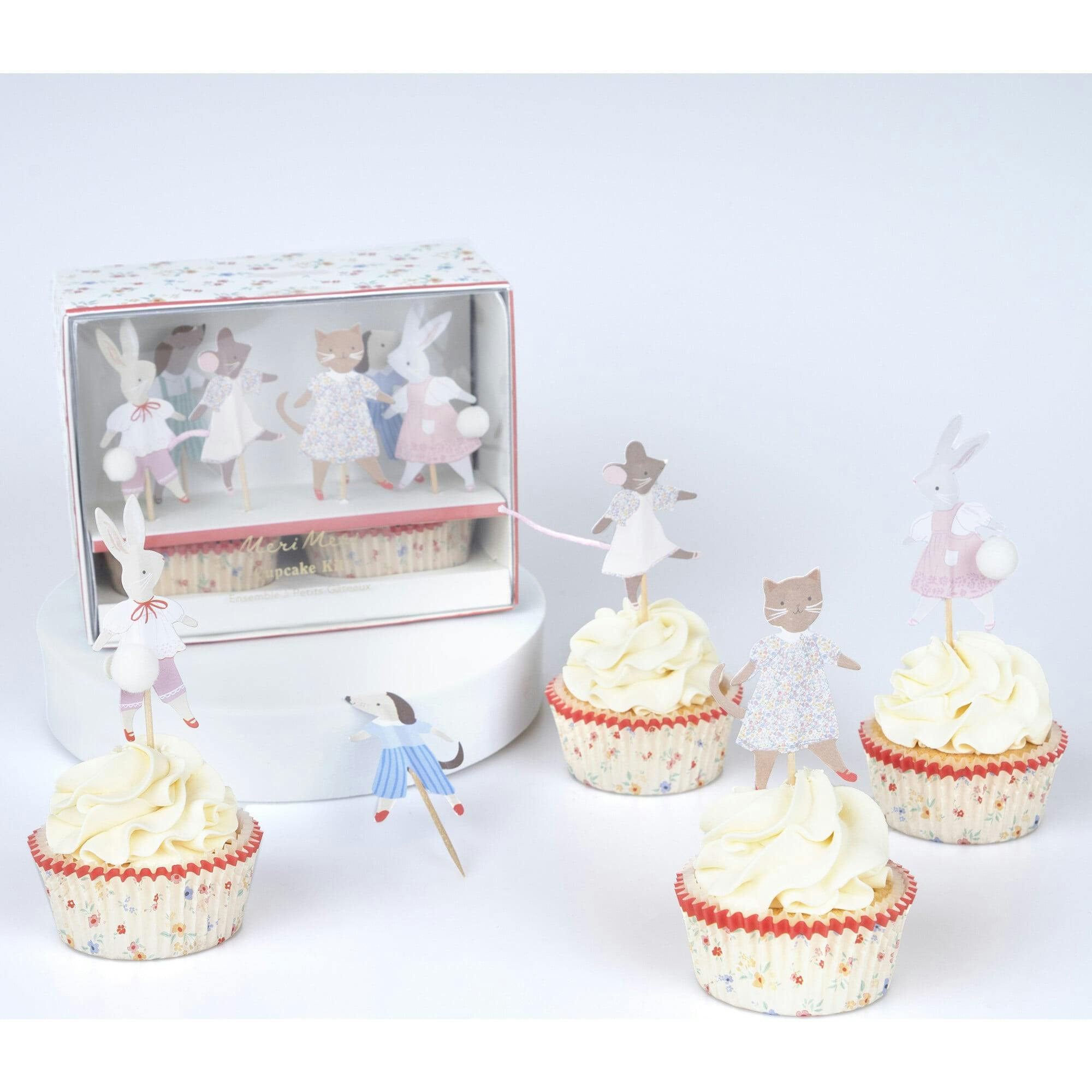 Animal Friends Cupcake Kit