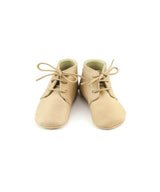 Little Royals Leather Booties Gaby - Beige
