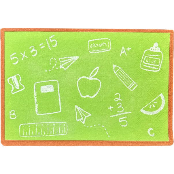 Smarty Pants "Chalkboard" Large Napkins
