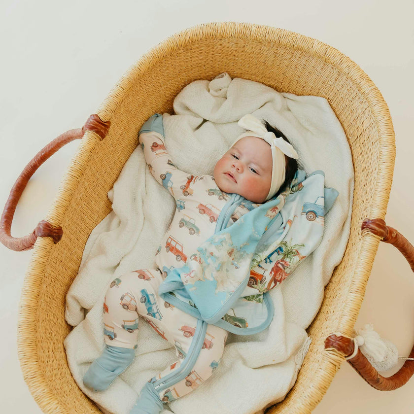 Three-Layer Security Blanket Set - Dino Explorer