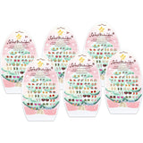 Cheerful Holiday Sticker Earrings Bundle
