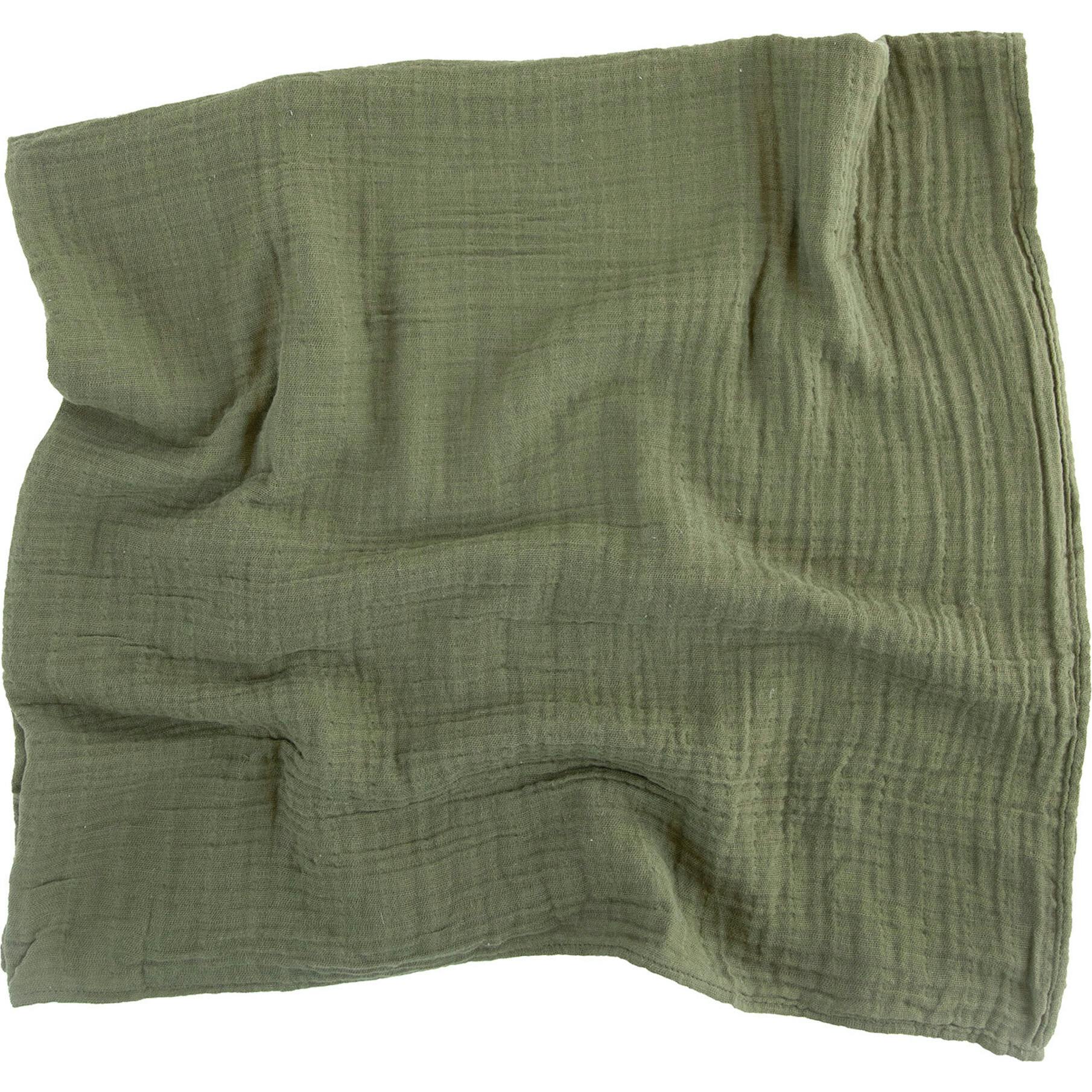 Cotton Muslin Swaddle Blanket - Fern