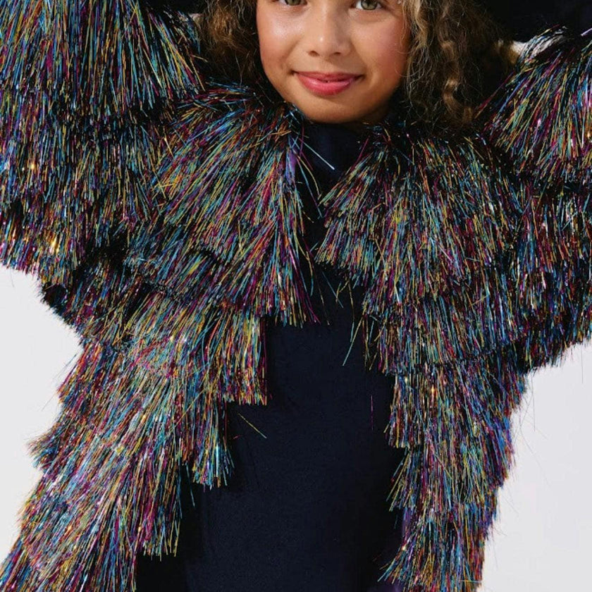 Party Rainbow Tinsel Jacket