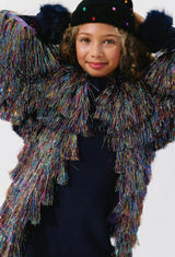 Party Rainbow Tinsel Jacket