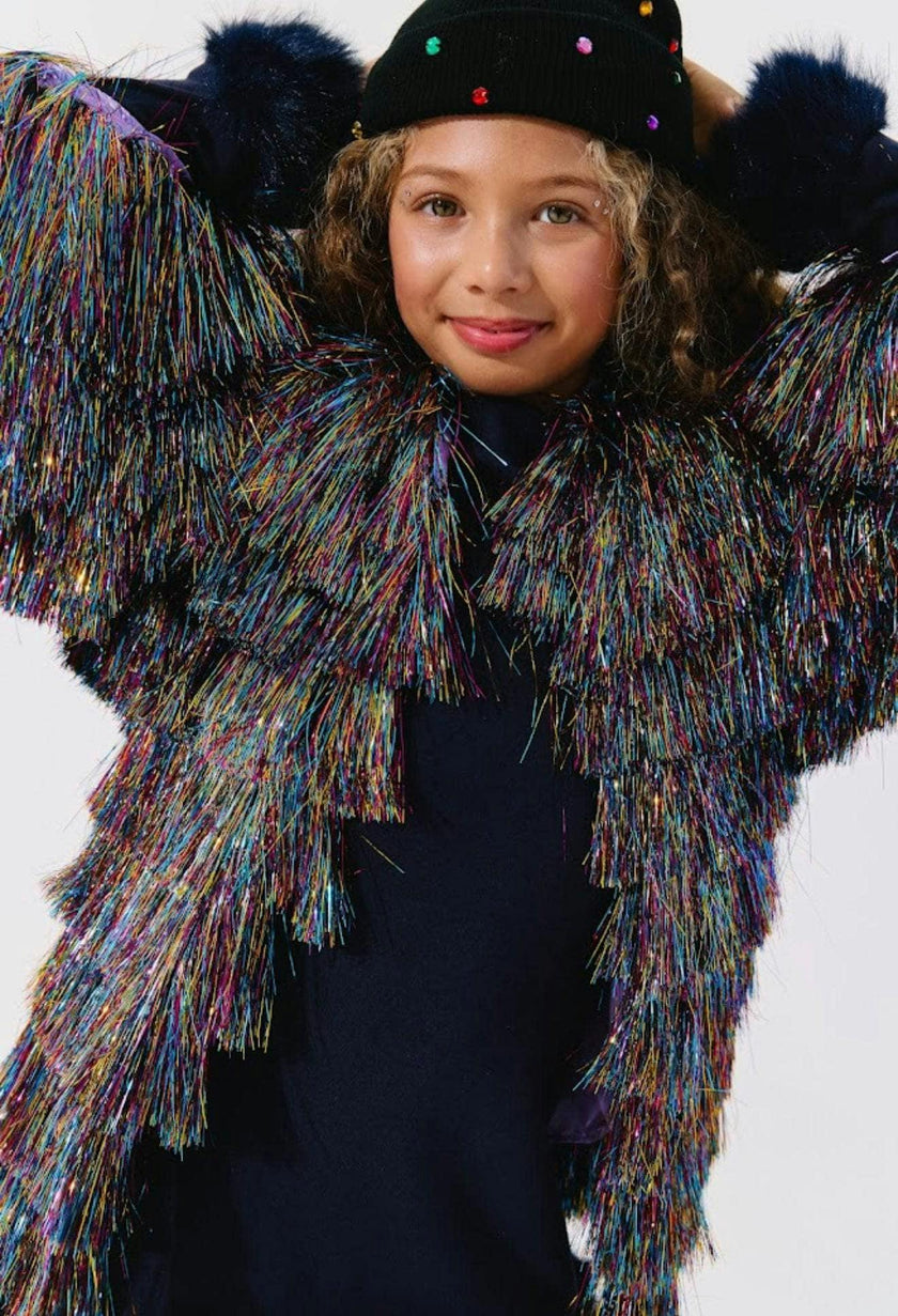 Party Rainbow Tinsel Jacket
