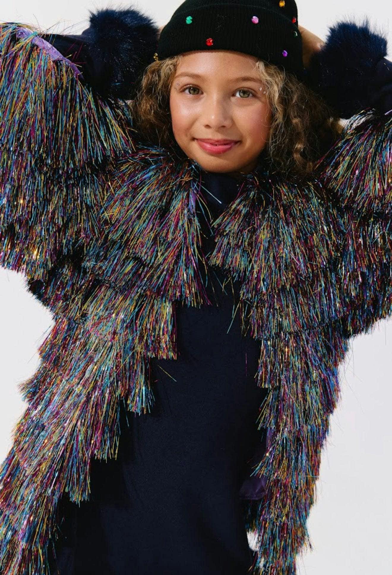 Party Rainbow Tinsel Jacket