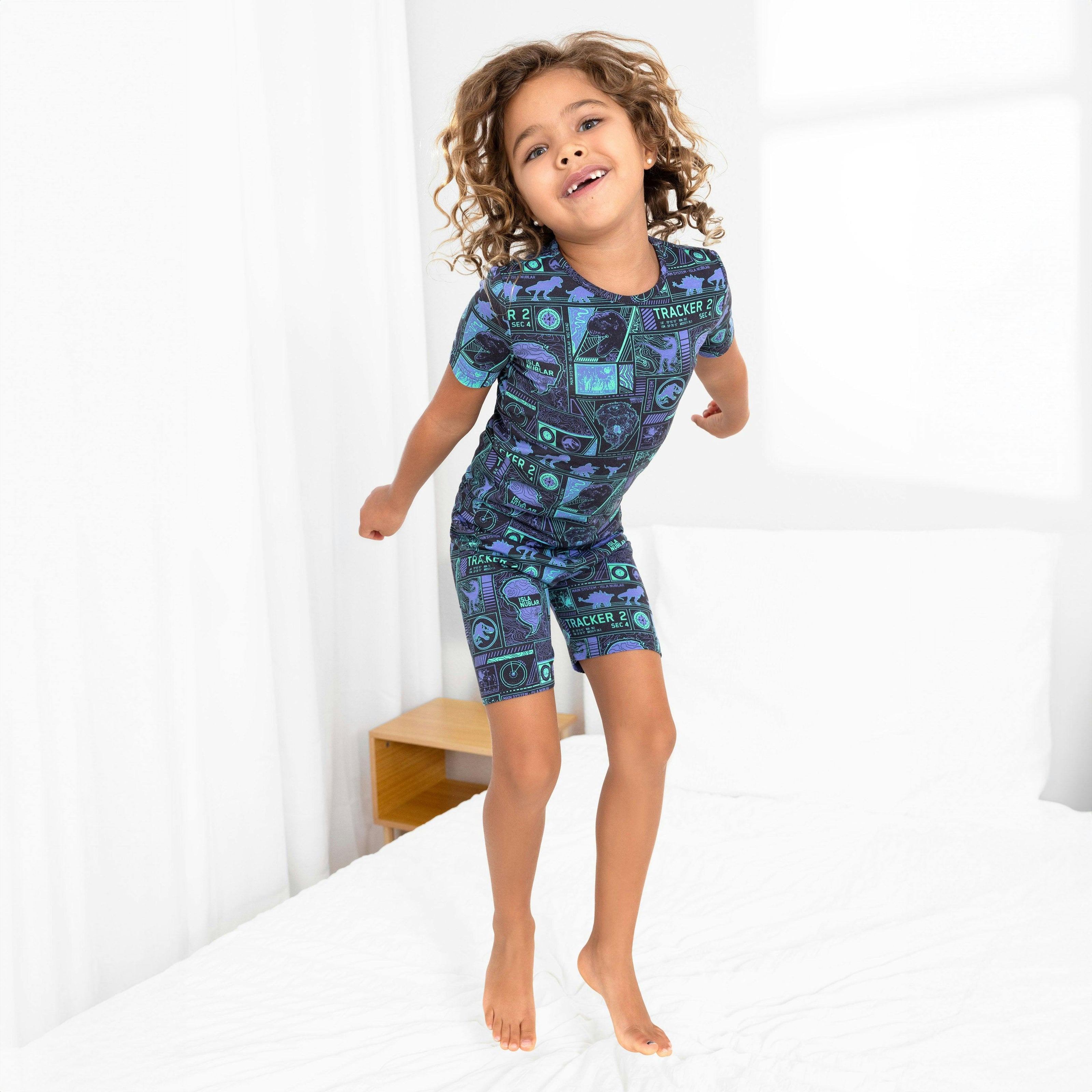 Jurassic Park: Tracker Kids Pajama Short Set