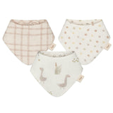 Charlie Goose Cotton Bandana Baby Bib (3 Pack)