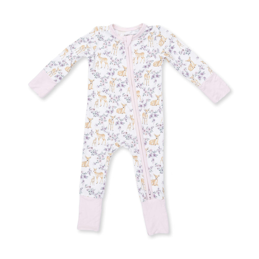 Floral Deer - Convertible Romper