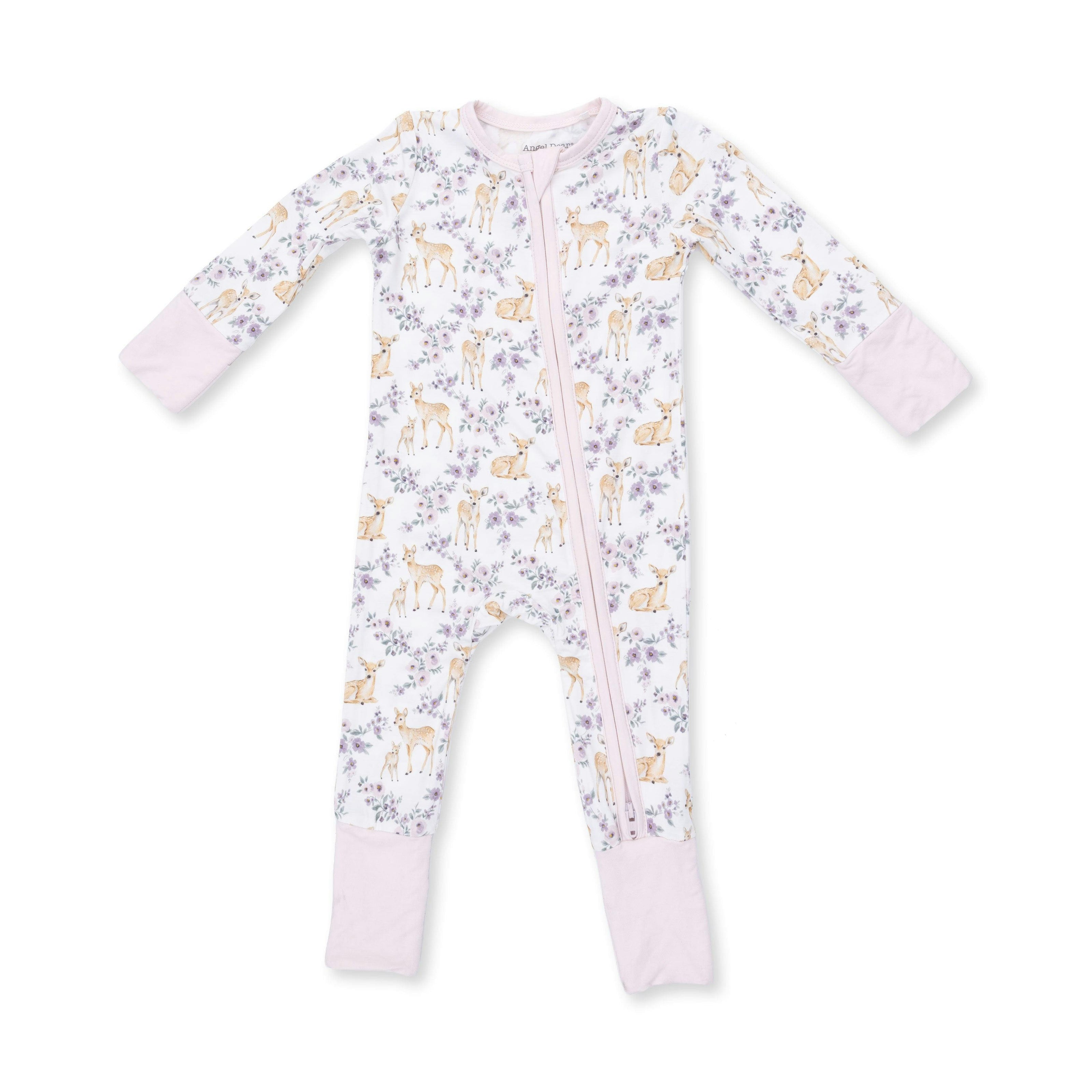 Floral Deer - Convertible Romper
