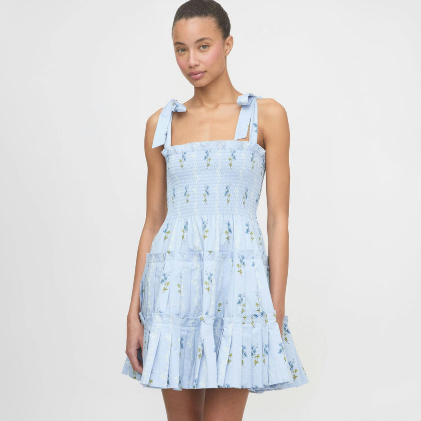 The Ribbon Charlotte Nap Dress - Bluebell Waltz