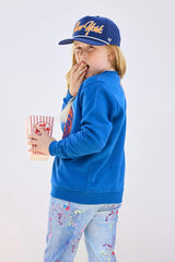 New York Knicks Basketball Girls Crew in Blue Gems