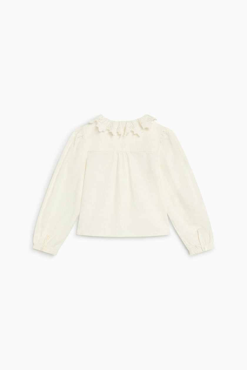 Soleil Blouse Whisper White