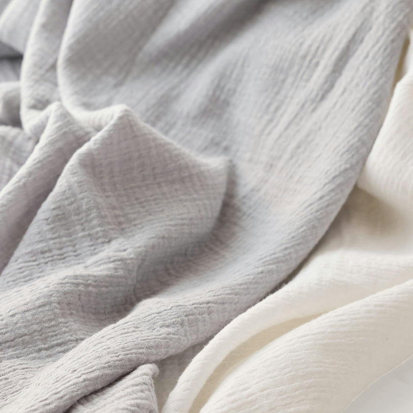SWOON 2-Pack Crinkle Muslin Baby Swaddle Blanket