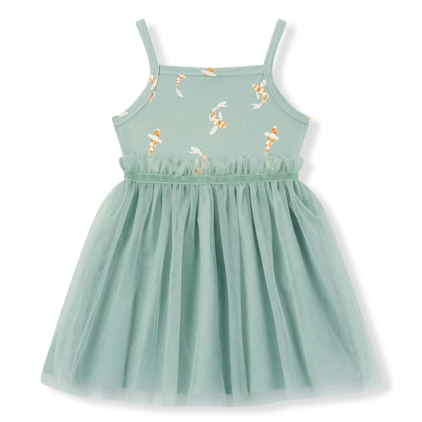 Swimming Koi Cotton Stretch Ballet Dress