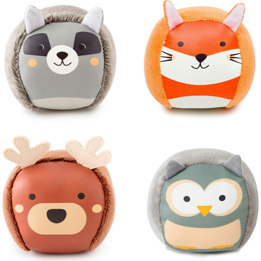 Roly Poly Balls - Forest Set of 4