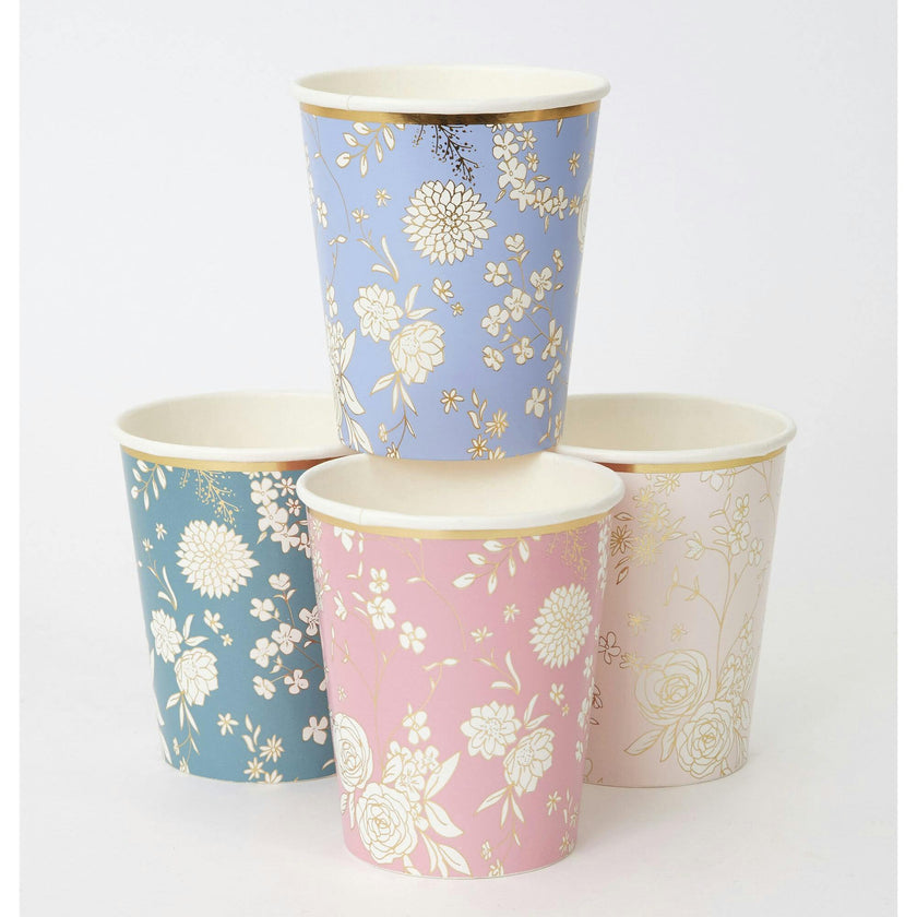 English Garden Party Cups