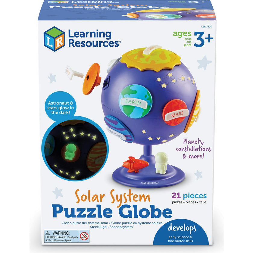 Solar System Puzzle Globe