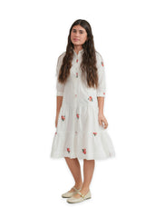 Dobi Embroidered Dress