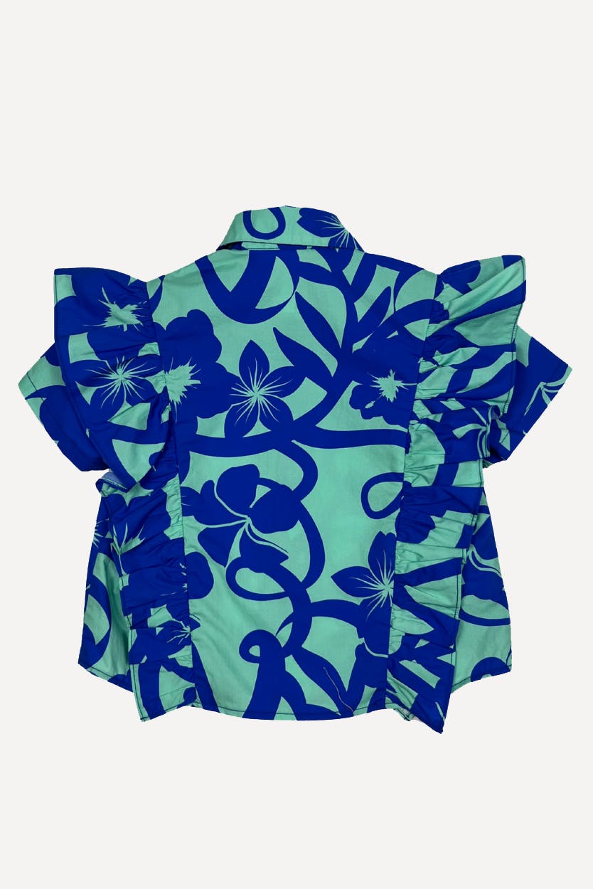 BIANCA RUFFLE BLOUSE