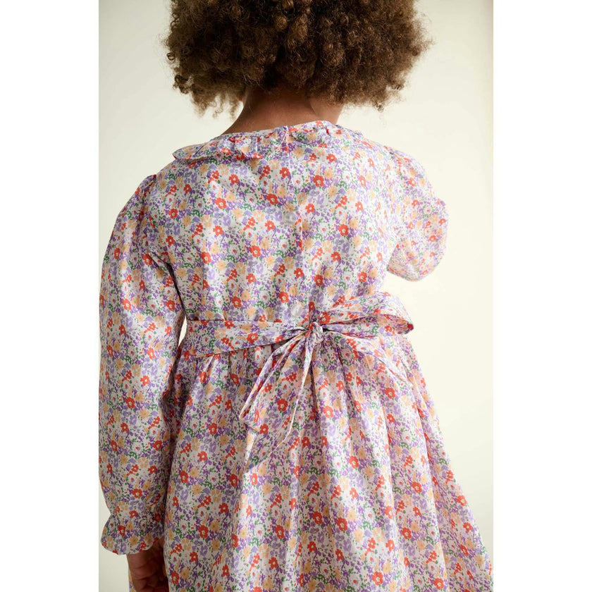 Smocked Girls Dress Coraline