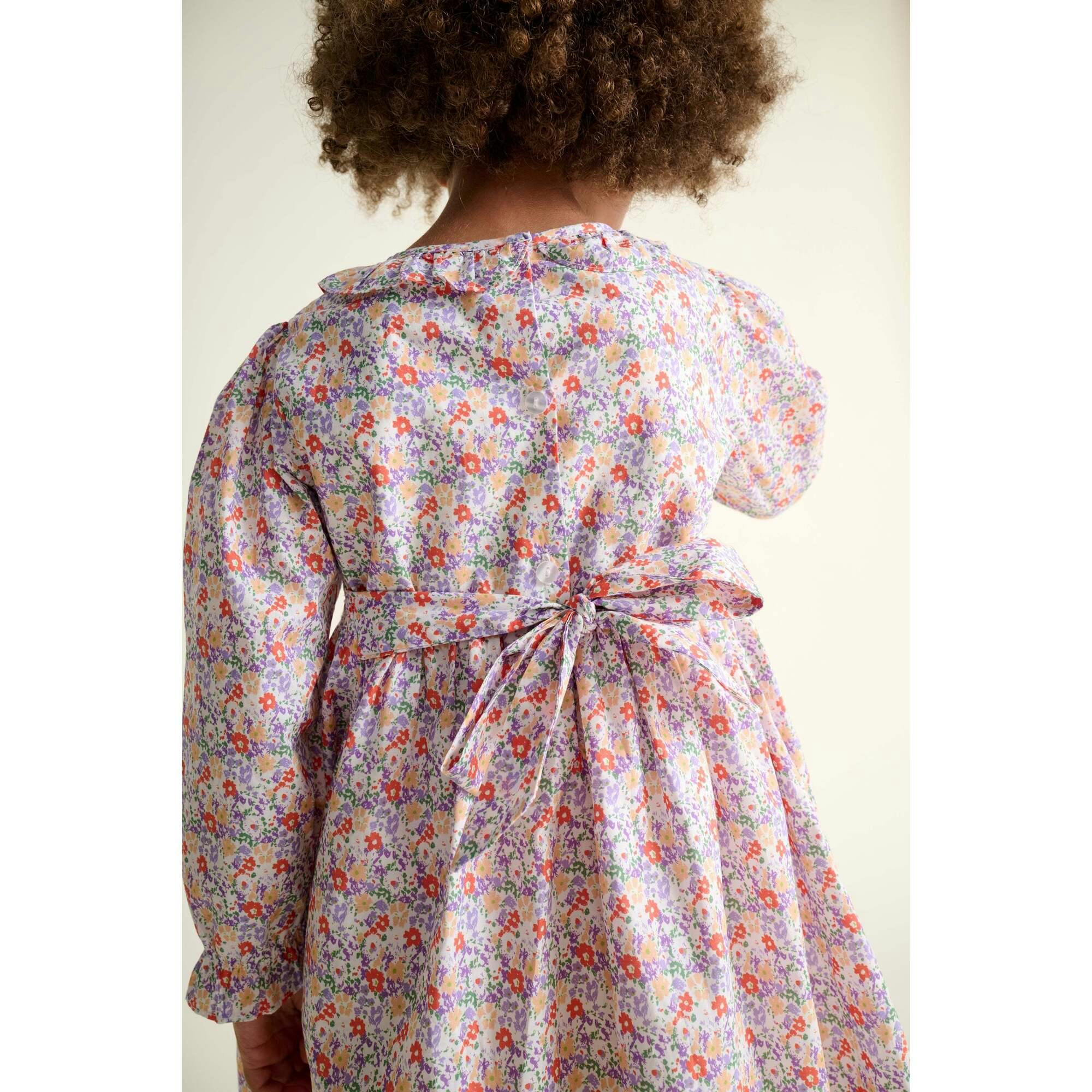 Smocked Girls Dress Coraline