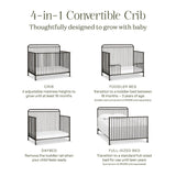 Winston 4-in-1 Convertible Crib