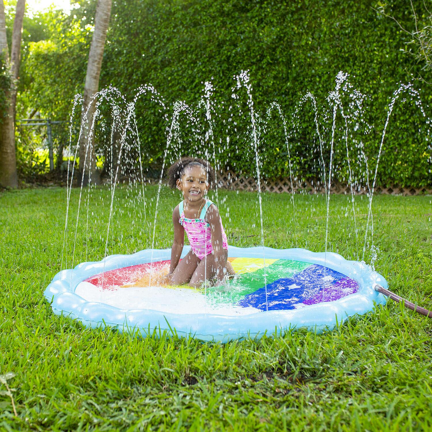 Rainbow Splash Pad Sprinkler