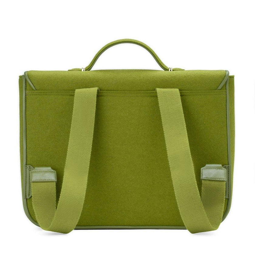 Boston Wool Adjustable Shoulder Strap Schoolbag