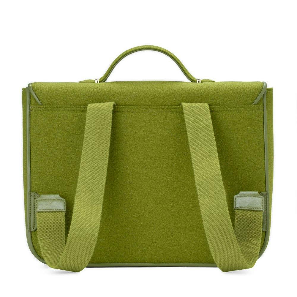 Boston Wool Adjustable Shoulder Strap Schoolbag