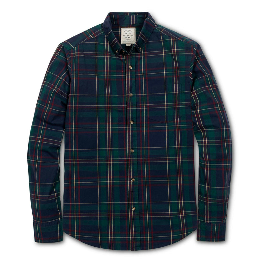 Organic Stretch Poplin Shirt