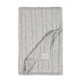 Organic Cable Knit Blanket