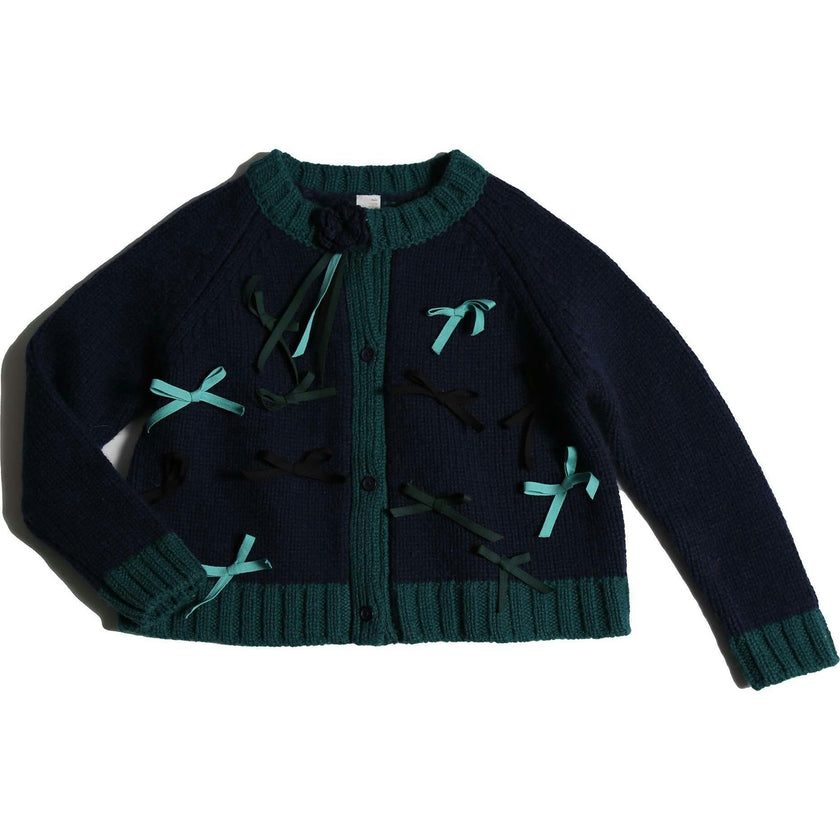 MARISOL BOW CARDIGAN