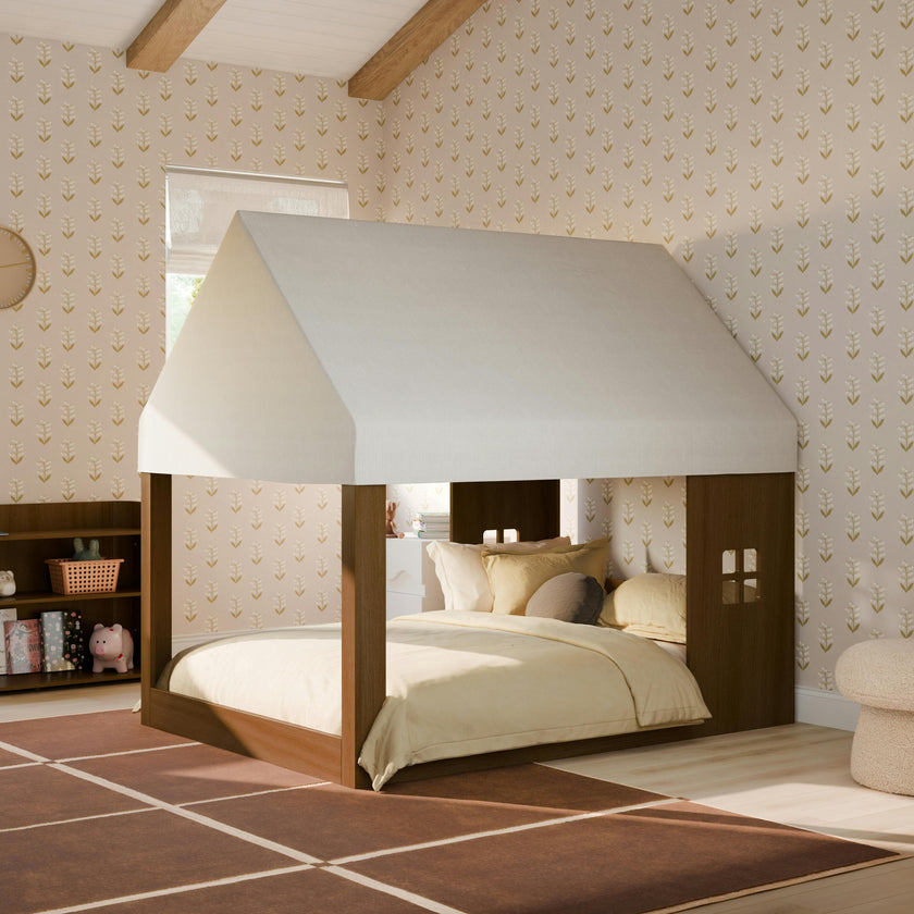 Uchi Canopy for Montessori-Inspired House Full Bed