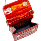 Mini Glam Quilted Pearl Handle Purse