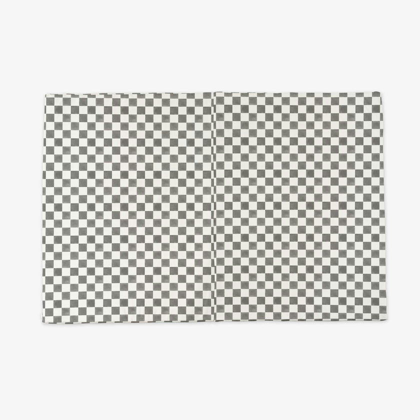 Checker Pepper Vegan Leather Mat