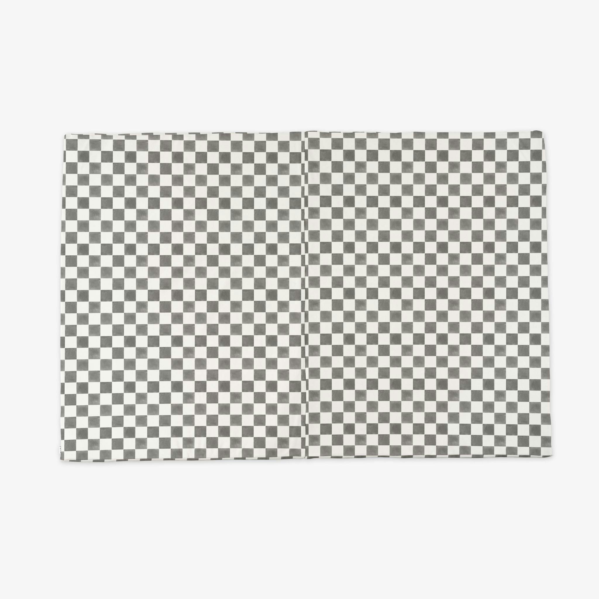 Checker Pepper Vegan Leather Mat