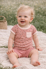 All Over Floral Two-Piece Set