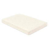Mini Crib Sheet in GOTS Certified Organic Brushed Cotton in Ivory with Dusty Rose Stars