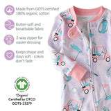 SHAWN Snug-fit Footless Baby Pajamas for Boys & Girls